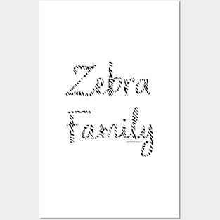 ZEBRA Family Posters and Art